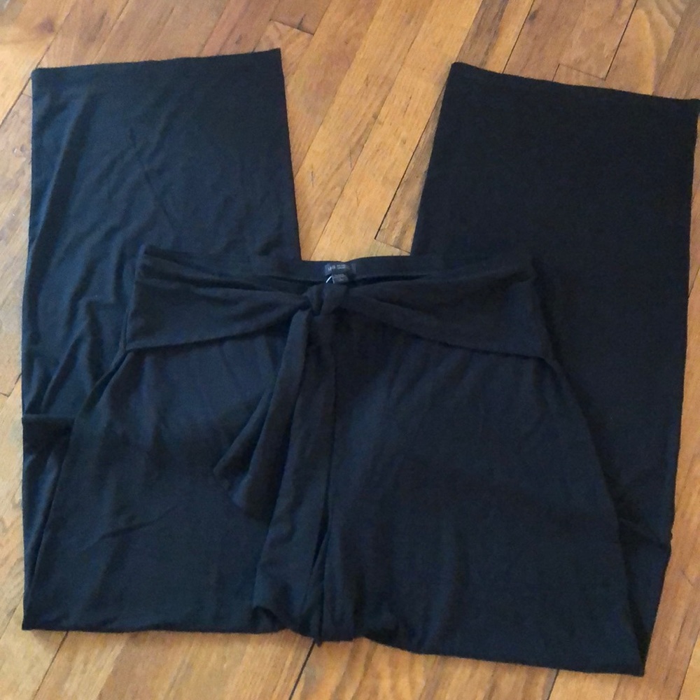 J. Jill wide leg /hi rise pants w/tie at waist